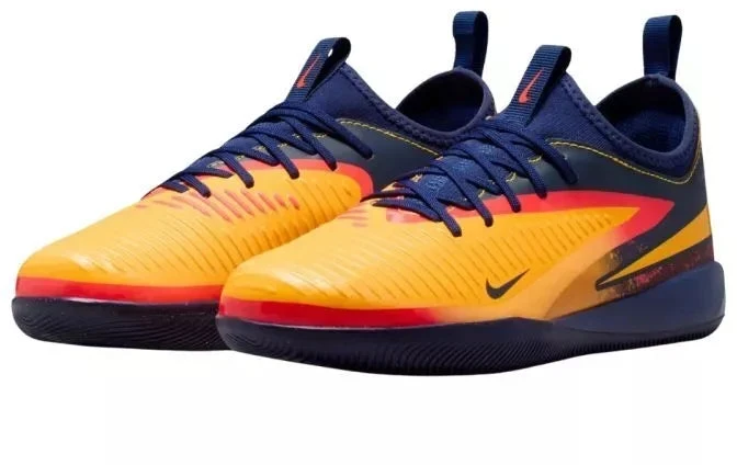Nike Phantom 6 Low Academy IC EH HQ2036 800 Vaikų futbolo bateliai