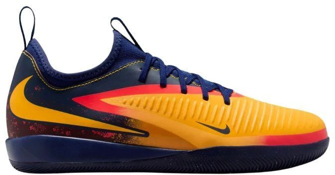 Nike Phantom 6 Low Academy IC EH HQ2036 800 Vaikų futbolo bateliai