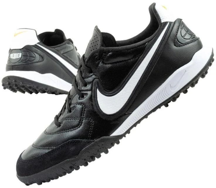 Nike Premier IV TF Vyriški turfo futbolo bateliai Juodi