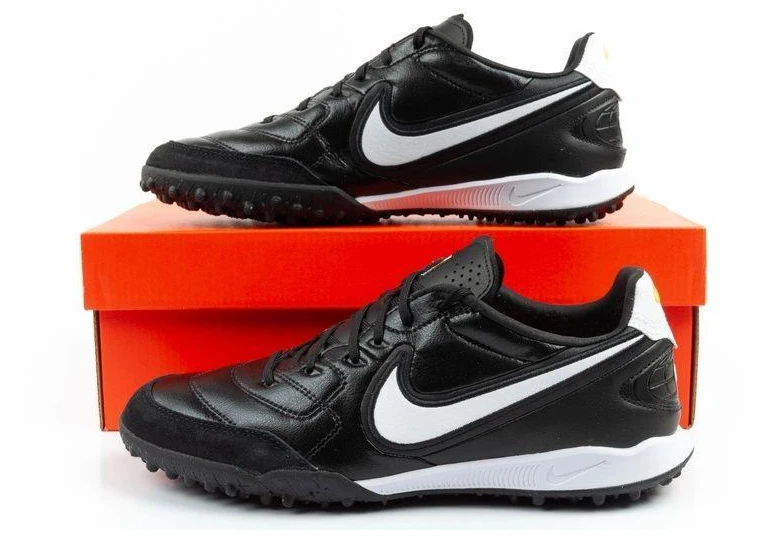 Nike Premier IV TF Vyriški turfo futbolo bateliai Juodi
