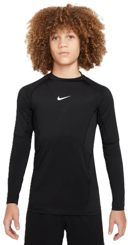 Nike Pro Vaikiški Šiluminiai Marškinėliai FJ6822-010