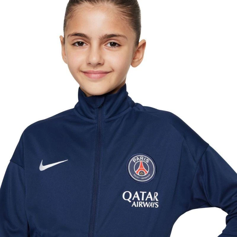 Nike PSG Dri-Fit Academy Pro vaikiškas treningas tamsiai mėlynas FQ0063 411