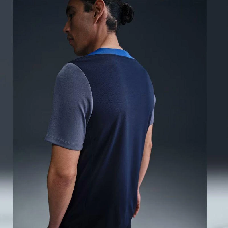 Nike PSG Strike Vyriški marškinėliai Tamsiai Mėlyni HJ7758 411
