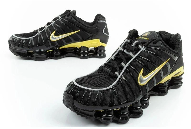 Nike Shox TL vyriški sportbačiai, madingi, juodi