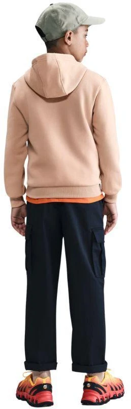 Nike Sportswear Club Fleece smėlio spalvos džemperis vaikams FD3000 200