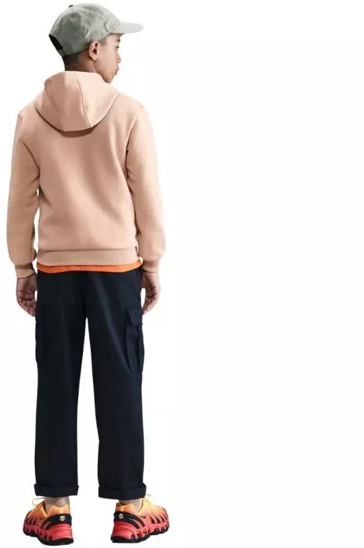 Nike Sportswear Club Fleece smėlio spalvos džemperis vaikams FD3000 200