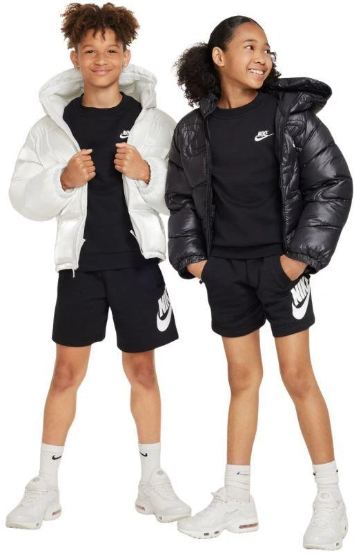 Nike Sportswear Club Fleece vaikiškas džemperis, juodas FD3006 010