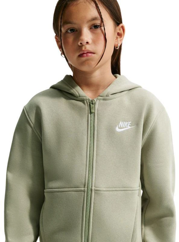 Nike Sportswear Club Fleece vaikiškas džemperis, šviesiai žalias, FD3004 304