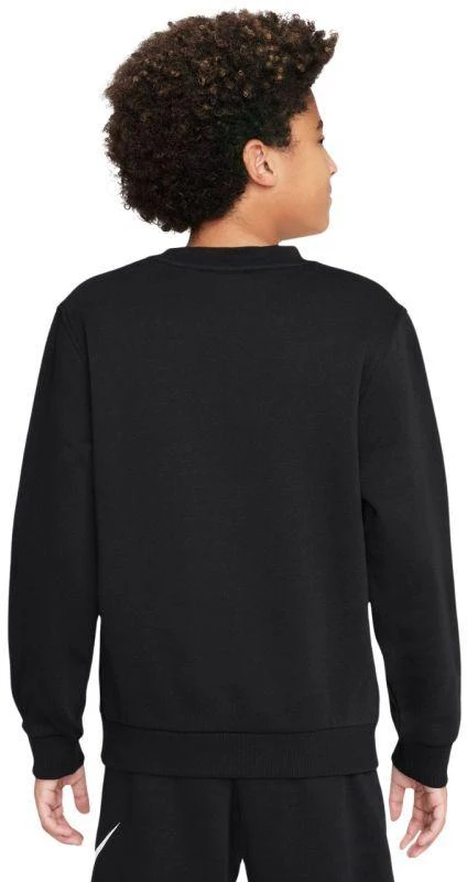 Nike Sportswear Club Fleece vaikiškas džemperis, juodas FD3006 010