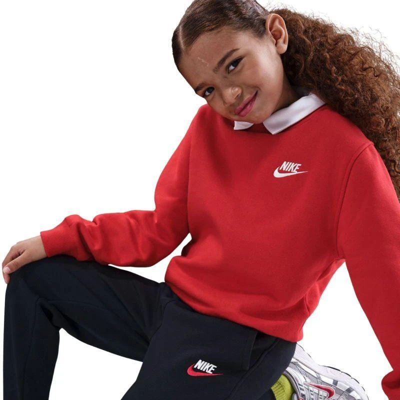 Nike Sportswear Club Fleece vaikiškos kelnės, juodos FD3008 015