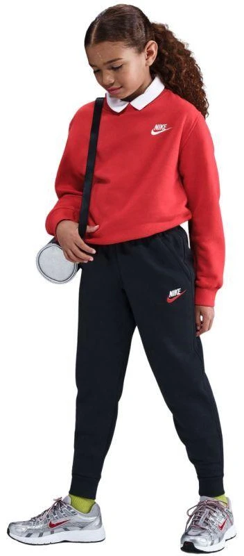 Nike Sportswear Club Fleece vaikiškos kelnės, juodos FD3008 015