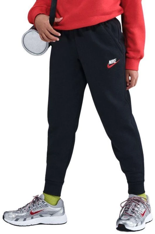 Nike Sportswear Club Fleece vaikiškos kelnės, juodos FD3008 015