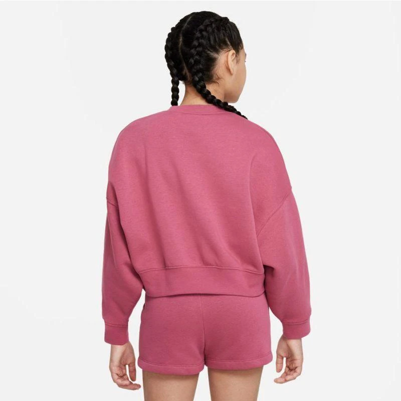 Nike Sportswear Trend Flc Crew Jr DV2563 633 džemperis
