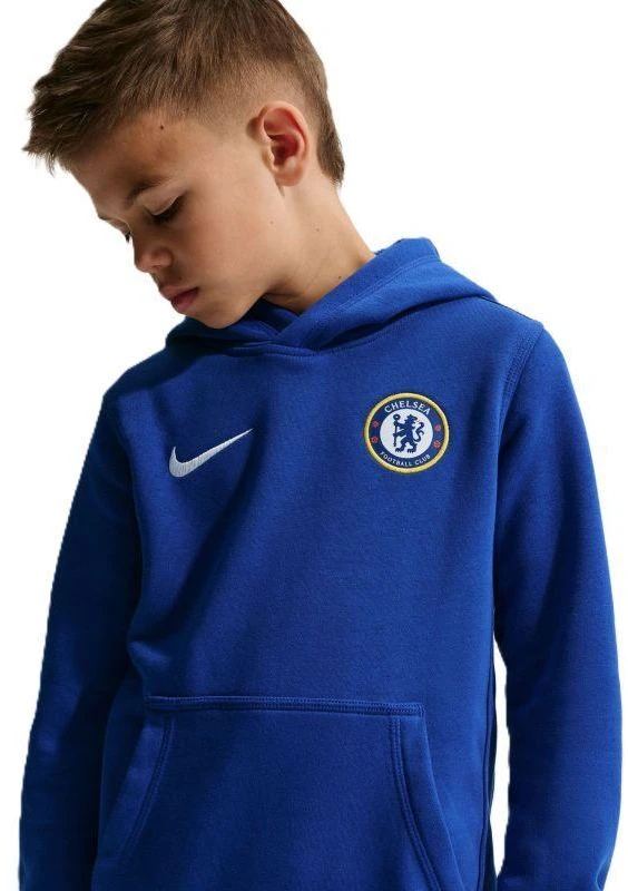 „Nike“ vaikiškas „Chelsea London“ klubo džemperis su gobtuvu II3725-452
