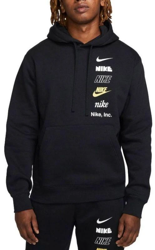 Nike Vyriškas Club BB PO Hoodie Mlogo džemperis su gobtuvu DX0783-010