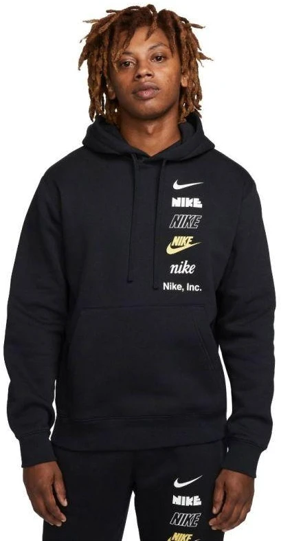 Nike Vyriškas Club BB PO Hoodie Mlogo džemperis su gobtuvu DX0783-010