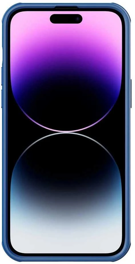 Nillkin CamShield S Apple iPhone 14 Pro Max Armored Camera Protector dėklas telefonui mėlynos spalvos