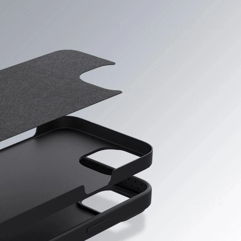 Nillkin CamShield Silky silikoninis Apple iPhone 14 Plus with camera dėklas telefonui žalios spalvos