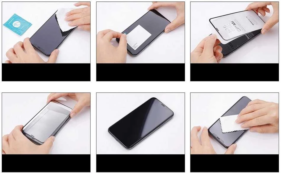 Nillkin CP+PRO ultra-thin full-screen apsauginis stiklas with 0.2 mm frame 9H Realme 9 Pro juodas