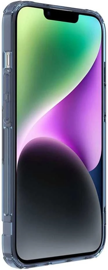 Nillkin Nature TPU Pro dėklas, skirtas Apple iPhone 14 Plus (mėlynas)