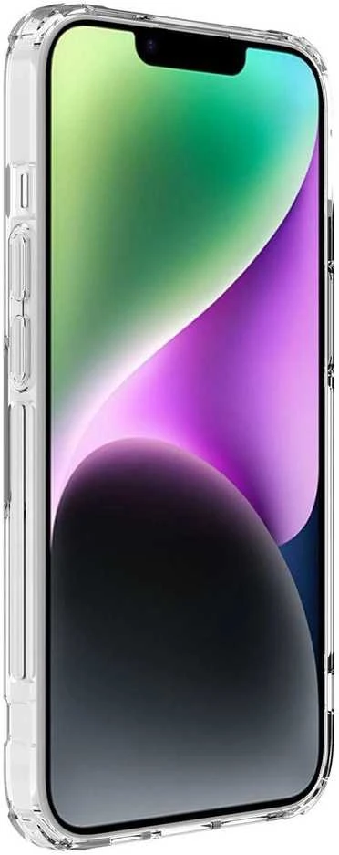 Nillkin Nature TPU Pro dėklas, skirtas Apple iPhone 14 Plus (baltas)