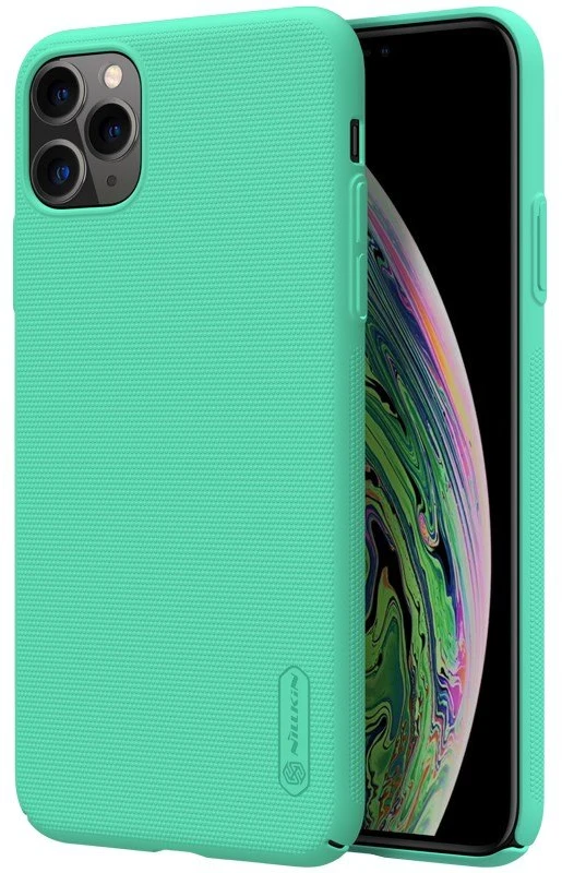 Nillkin Super Frosted Shield - dėklas skirtas Apple Apple iPhone 11 Pro Max Mint Žalias