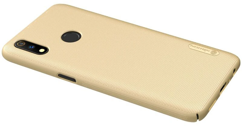Nillkin Super Frosted Shield - dėklas skirtas Realme 3 Pro Realme X Lite Golden