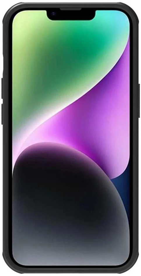 Nillkin Super Frosted Shield Pro dėklas, skirtas Apple iPhone 14 Plus (juodas)