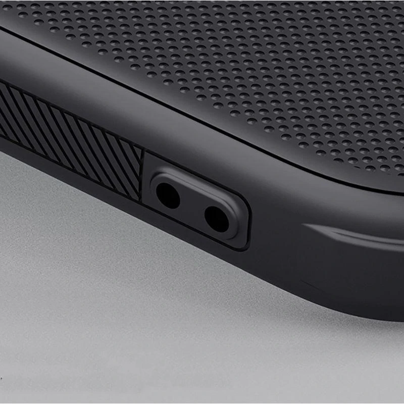 Nillkin Super Frosted PRO Magnetic Back Apple iPhone 16 dėklas telefonui juodos spalvos