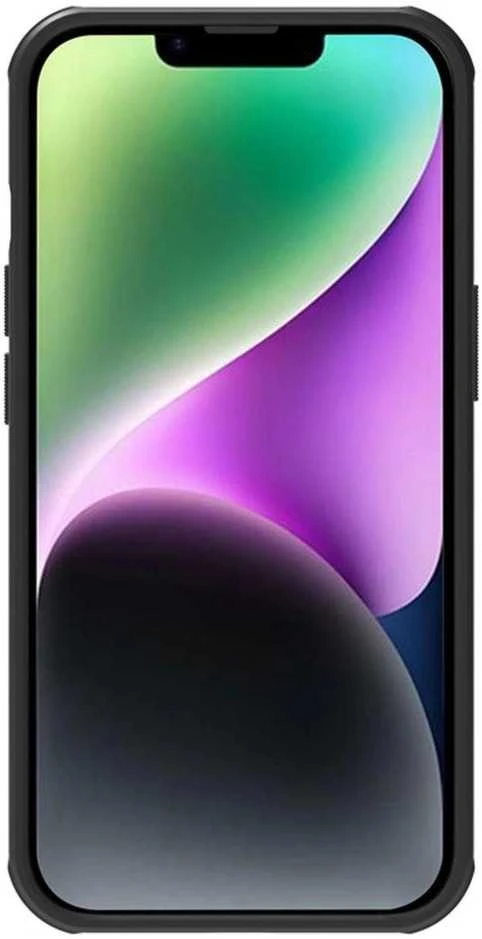 Nillkin Super Frosted Shield Pro dėklas, skirtas Apple iPhone 14 Plus (juodas)