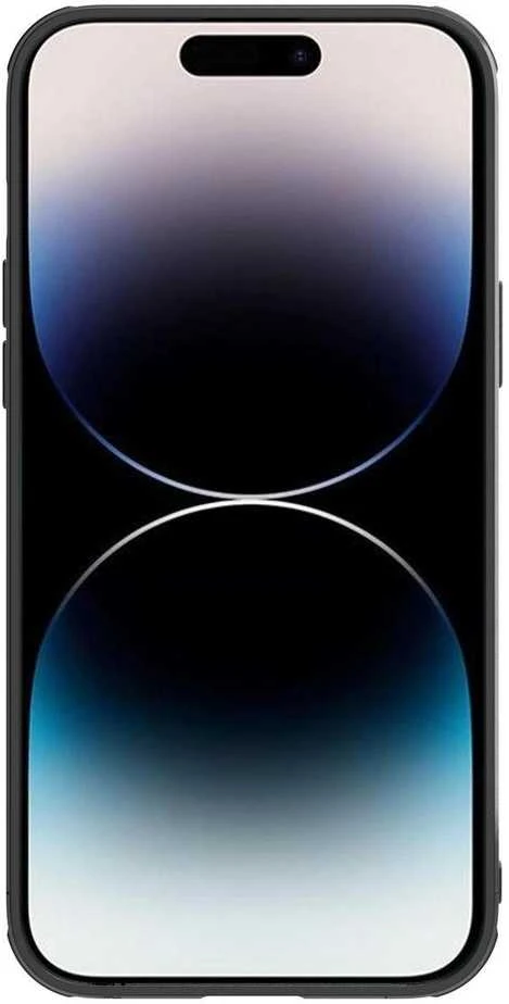 Nillkin Synthetic Fiber S Apple iPhone 14 Pro with camera, dėklas telefonui juodos spalvos