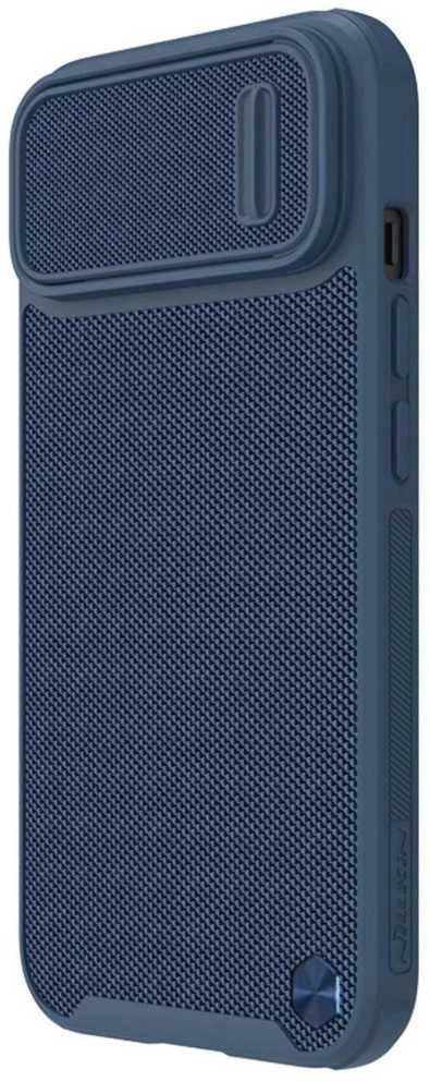 Dėklas Nillkin Textured Case S Apple iPhone 14 Plus mėlynas