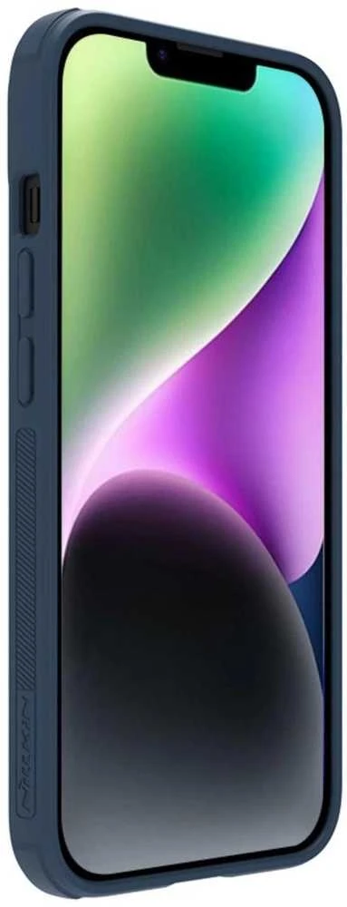 Dėklas Nillkin Textured Case S Apple iPhone 14 Plus mėlynas