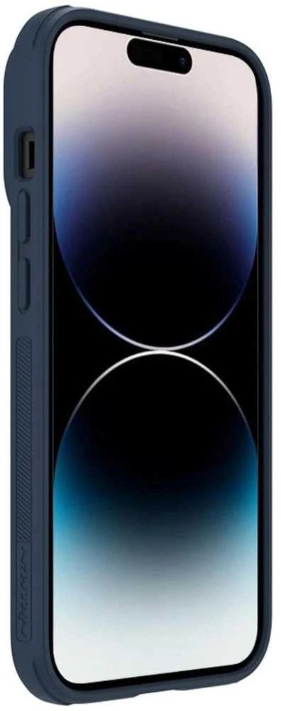 Dėklas Nillkin Textured Case S Apple iPhone 14 Pro mėlynas
