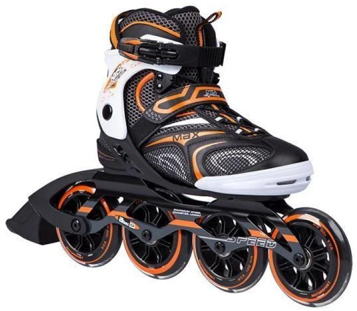 Riedučiai Nils Extreme NA1060S juodi-oranžiniai - 41
