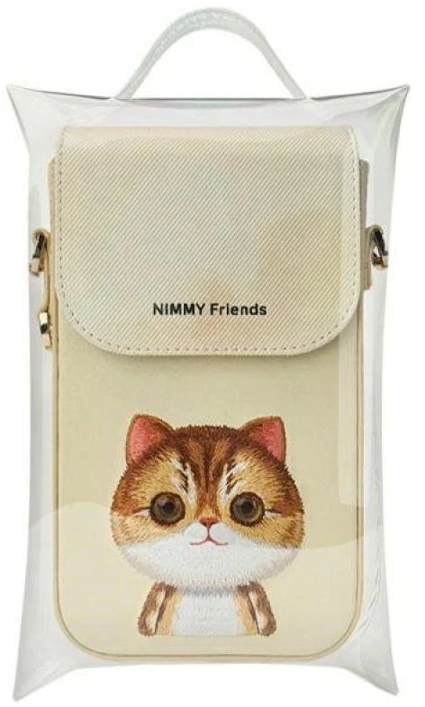 Nimmy dėklas telefonui khaki Big Eyed Pet 2.0 Cat