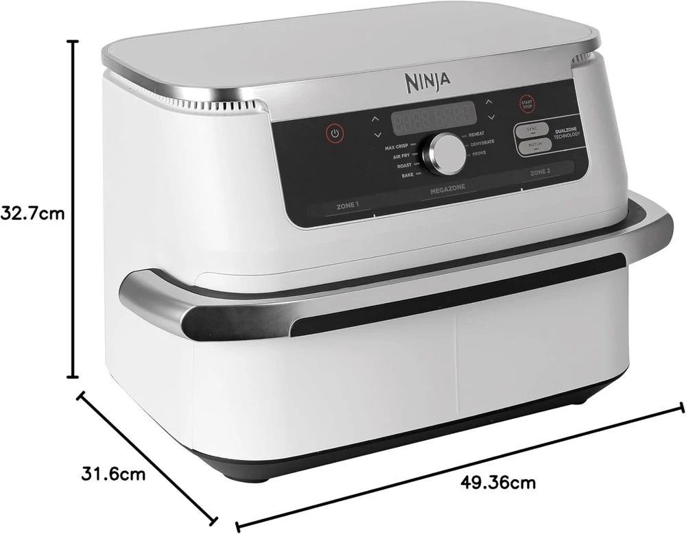 Ninja Foodi FlexDrawer AF500EU - dviguba karšto oro gruzdintuvė