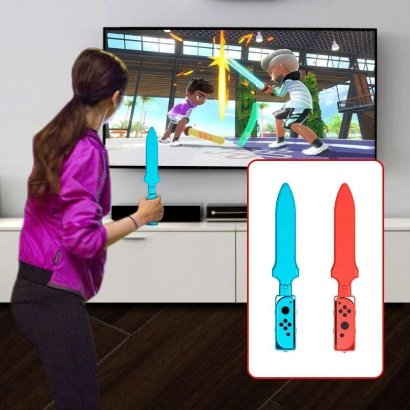 Hurtel Nintendo Switch Sports 10-in-1 Family Priedas Pack - Raudona and Mėlyna
