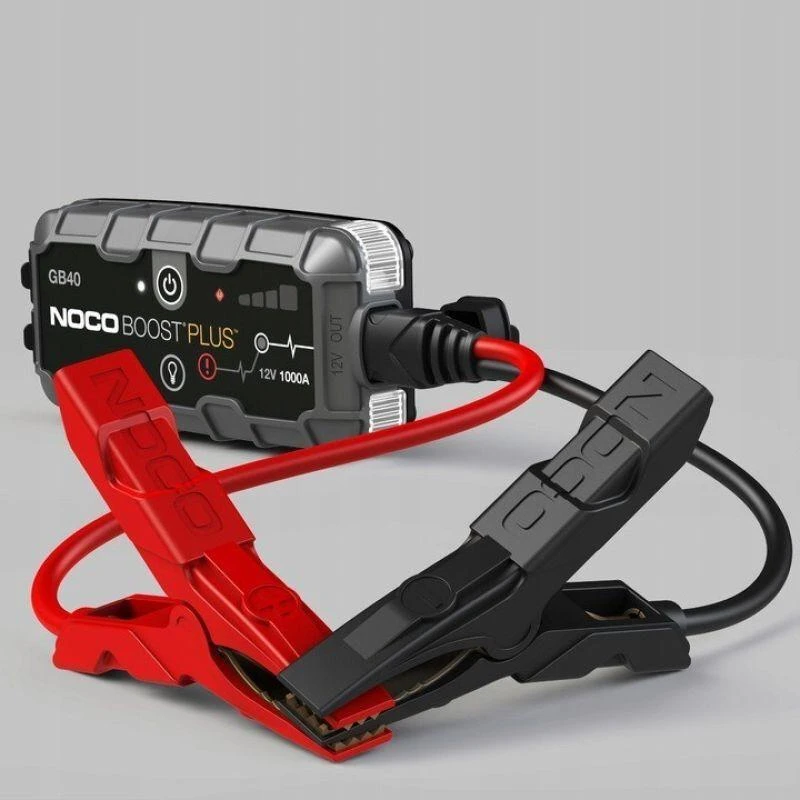 NOCO GB40 Boost 12V 1000A Jump Starter starteris su integruota 12V/USB baterija
