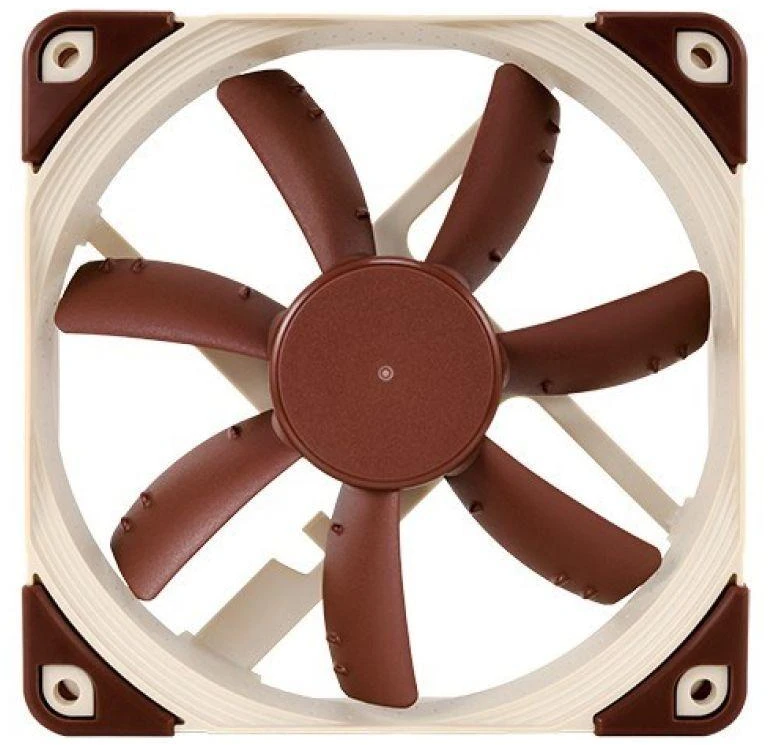 Noctua NF-S12A FLX Kompiuterio dėklas Fan 12 cm rusvai gelsvas, Brown