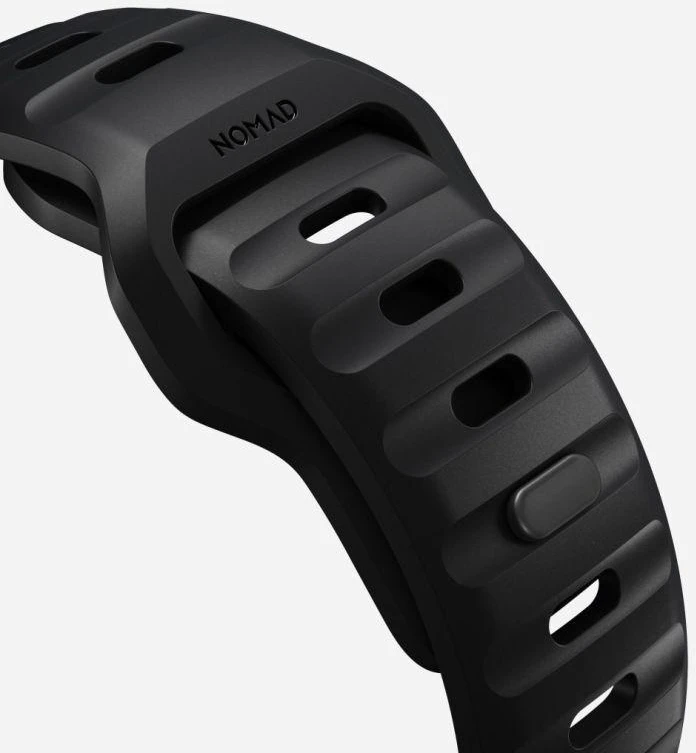 Apyrankė Nomad Sport Strap M/L, juodas - Apple Watch 49mm/46mm/45mm/44mm/42mm
