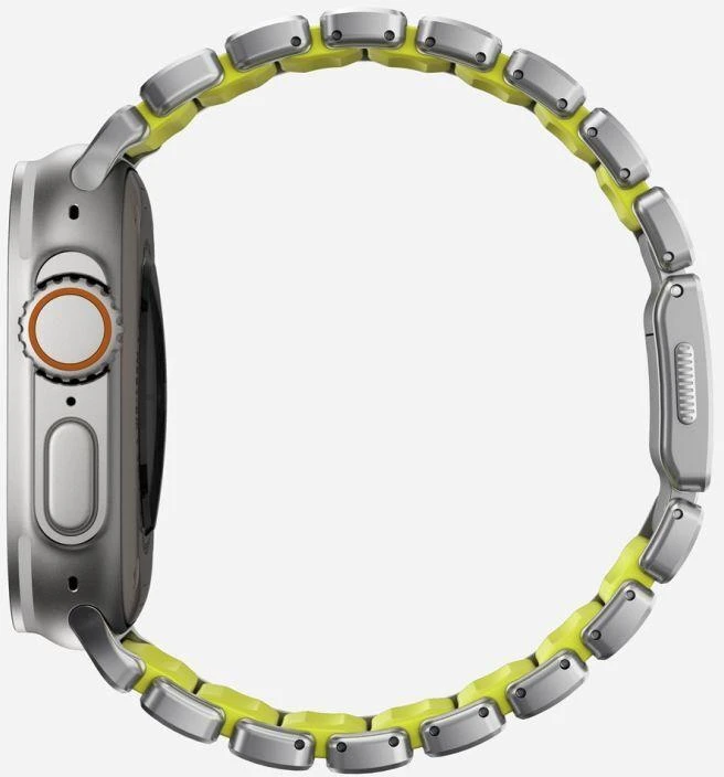 Apyrankė Apyrankė Nomad Stratos Band, natural titanium, volt FKM - AW 45/46/49mm