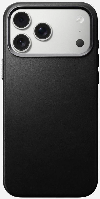 Nomad Traditional Odinis telefono dėklas, skirtas iPhone 17 Pro Max, juodas
