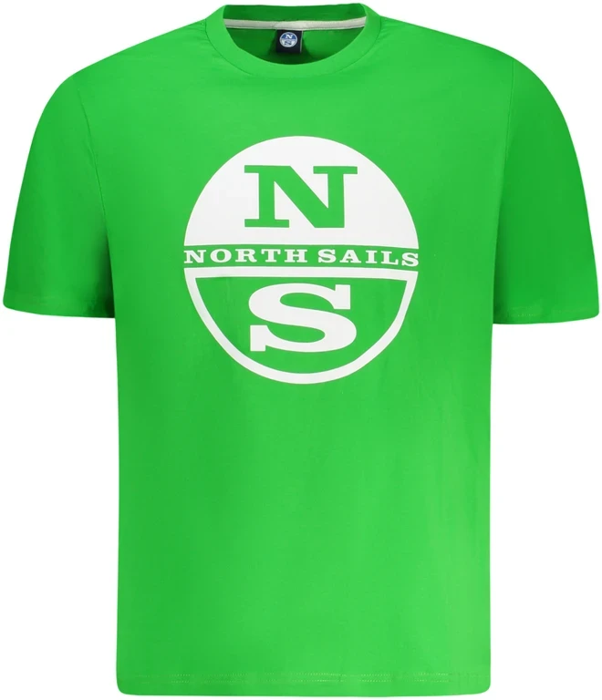 NORTH SAILS KOSZULKA Z KRÓTKIM RĘKAWEM MĘSKA ŽALIA