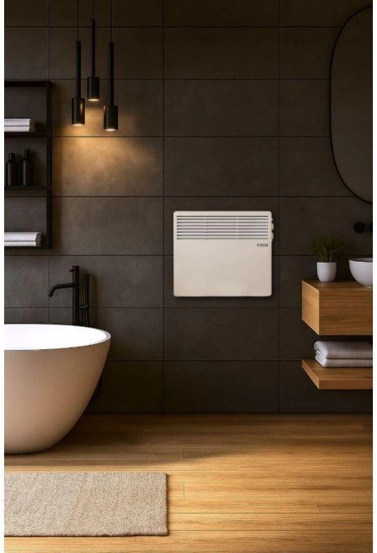 N'OVEEN 1000 W elektrinis nešiojamas sieninis konvekcinis šildytuvas su termostatu CH3350