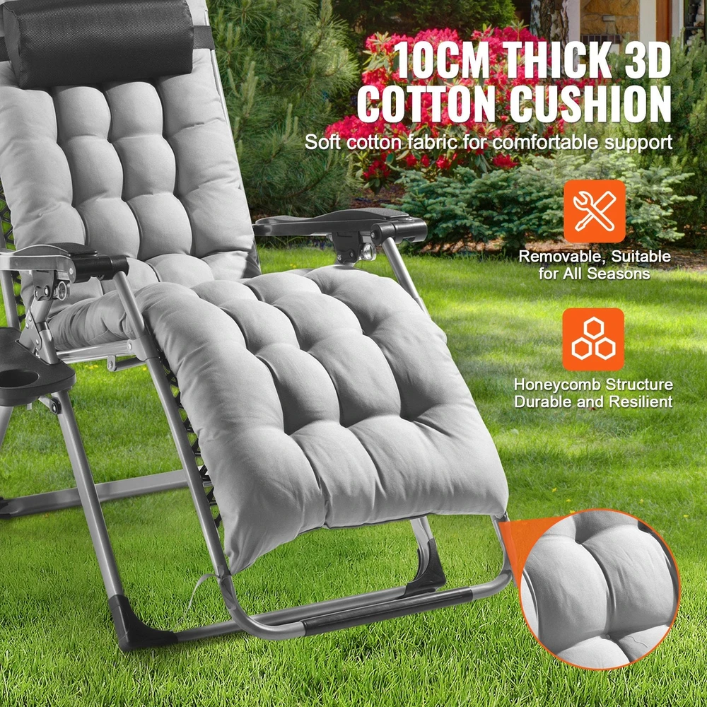 VEVOR 26" lauko ir vidaus gravitatinė kėdė