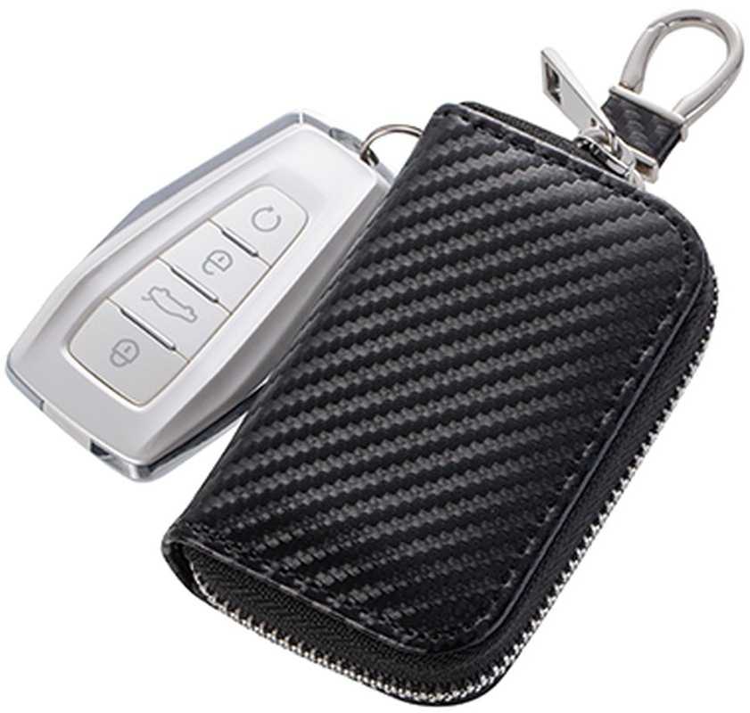 Hurtel Apsaugos nuo vagystės automobilio raktų dėklas, blokuojantis radijo bangas Faraday Box Faraday Cage juodas