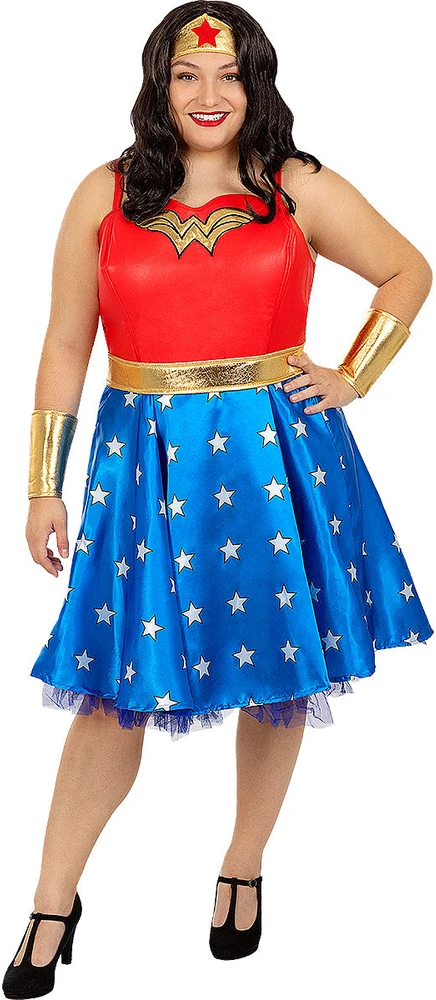 Nuostabiosios moters (Wonder Woman) kostiumas moterims – DC Comics