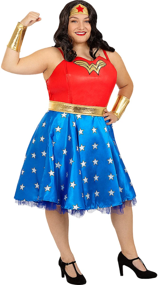 Nuostabiosios moters (Wonder Woman) kostiumas moterims – DC Comics