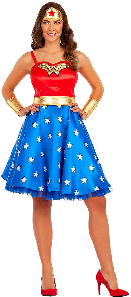 Nuostabiosios moters (Wonder Woman) kostiumas moterims – DC Comics
